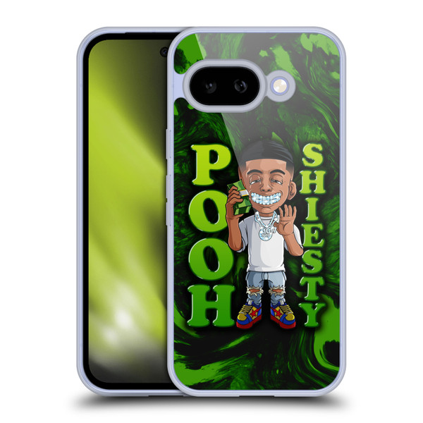 Pooh Shiesty Graphics Green Soft Gel Case for Google Pixel 9A