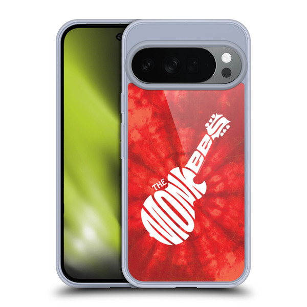 The Monkees Graphics Logo In Red Soft Gel Case for Google Pixel 10