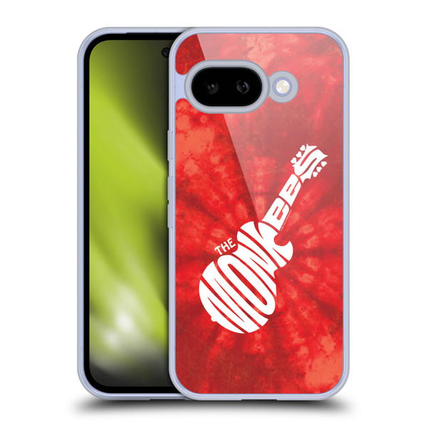The Monkees Graphics Logo In Red Soft Gel Case for Google Pixel 9A