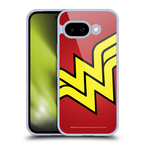 Wonder Woman DC Comics Logos Oversized Soft Gel Case for Google Pixel 9A