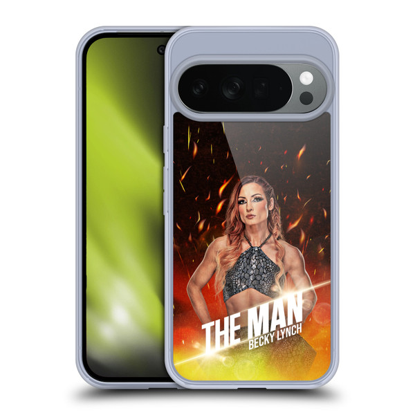WWE Becky Lynch The Man Portrait Soft Gel Case for Google Pixel 10