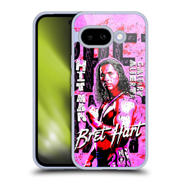 WWE Bret Hart Graphics Soft Gel Case for Google Pixel 9A