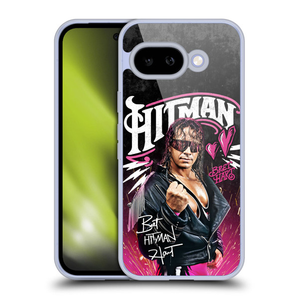 WWE Bret Hart Hitman Graphics Soft Gel Case for Google Pixel 9A