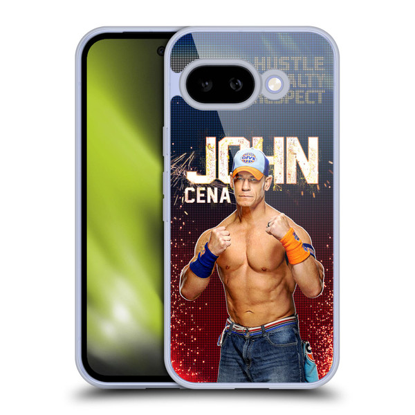 WWE John Cena Portrait Soft Gel Case for Google Pixel 9A