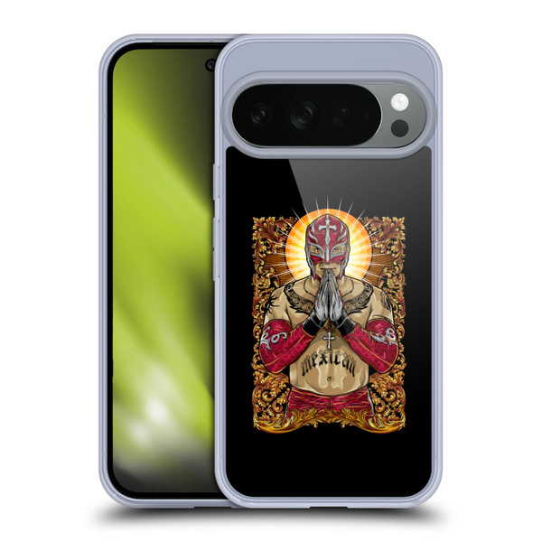 WWE Rey Mysterio Glow Soft Gel Case for Google Pixel 10