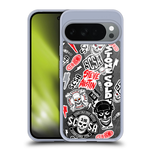 WWE Stone Cold Steve Austin Icons Soft Gel Case for Google Pixel 10