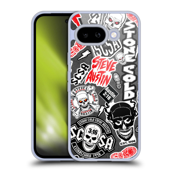 WWE Stone Cold Steve Austin Icons Soft Gel Case for Google Pixel 9A