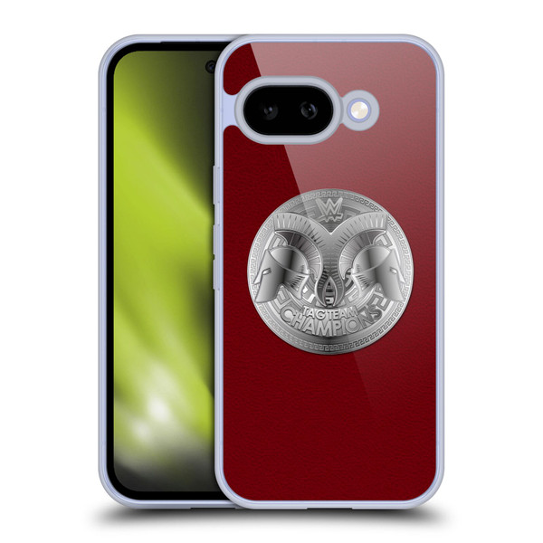 WWE Title Belts Raw Tag Team Championship Soft Gel Case for Google Pixel 9A
