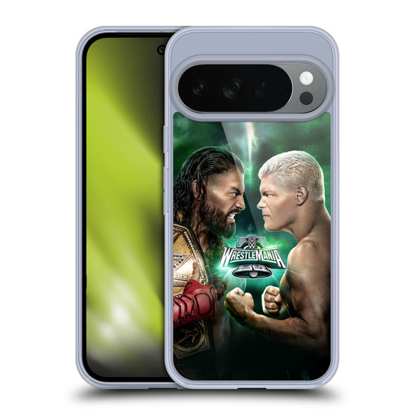 WWE Wrestlemania 40 Roman Vs Cody Soft Gel Case for Google Pixel 10