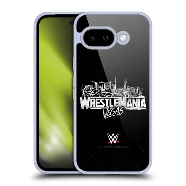WWE Wrestlemania 42 Key Art Logo Soft Gel Case for Google Pixel 9A
