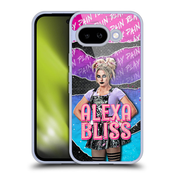 WWE Alexa Bliss Graphics Alexa Bliss Soft Gel Case for Google Pixel 9A
