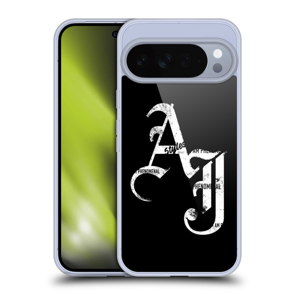WWE Aj Styles Grunge Initials Soft Gel Case for Google Pixel 10 Pro XL