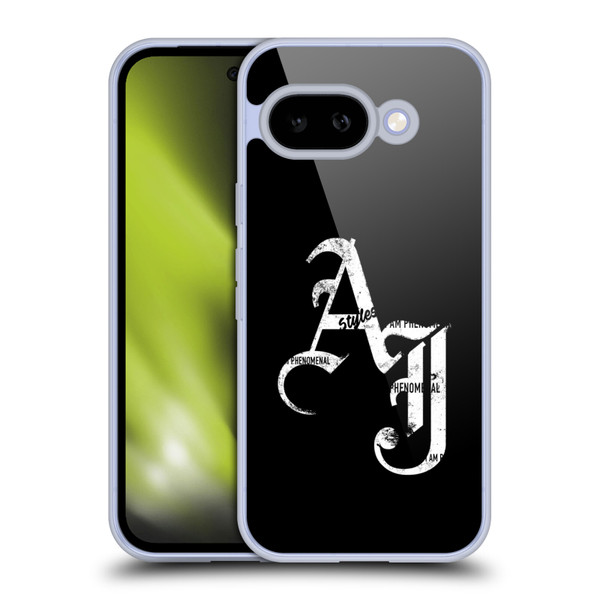 WWE Aj Styles Grunge Initials Soft Gel Case for Google Pixel 9A