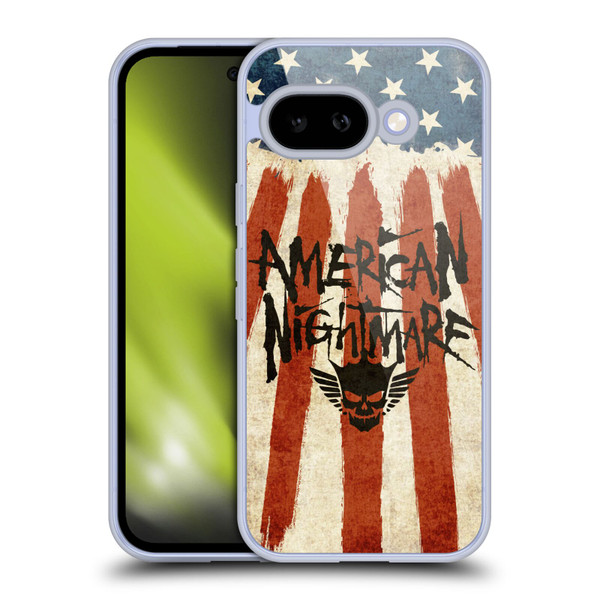 WWE Cody Rhodes Graphics American Nightmare Flag Soft Gel Case for Google Pixel 9A