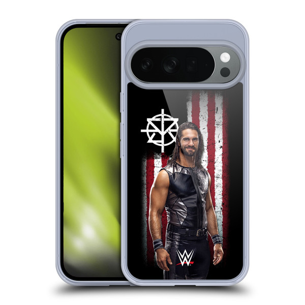 WWE American Flag Superstars Seth Rollins Soft Gel Case for Google Pixel 10