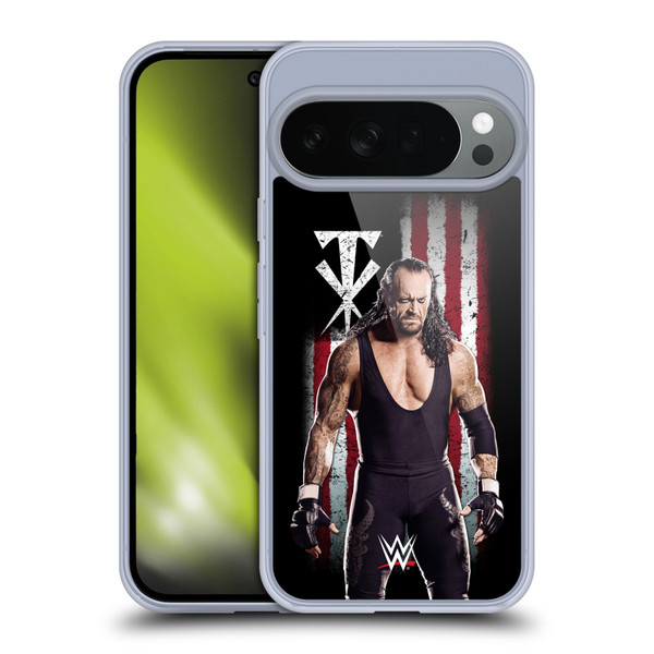 WWE American Flag Superstars Undertaker Soft Gel Case for Google Pixel 10