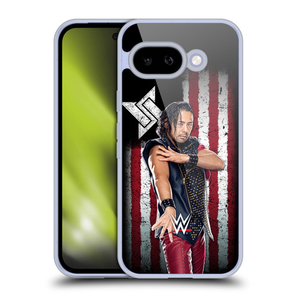 WWE American Flag Superstars Shinsuke Nakamura Soft Gel Case for Google Pixel 9A