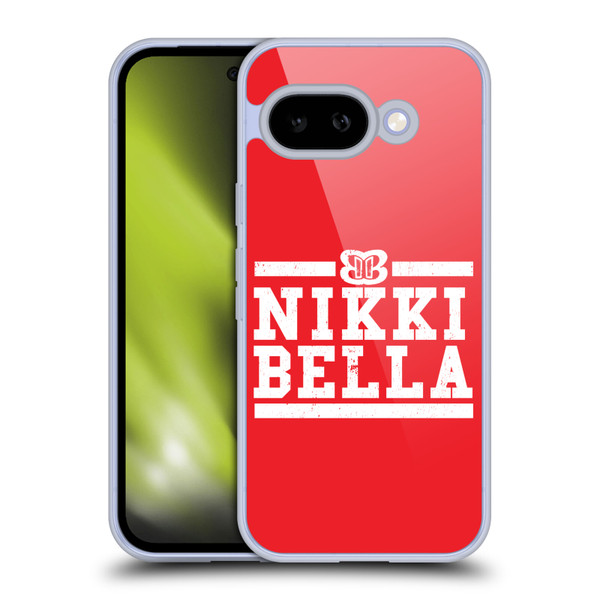 WWE Nikki Bella Logotype Soft Gel Case for Google Pixel 9A