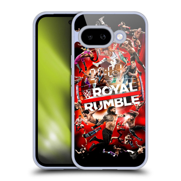 WWE 2022 Royal Rumble Key Art Soft Gel Case for Google Pixel 9A