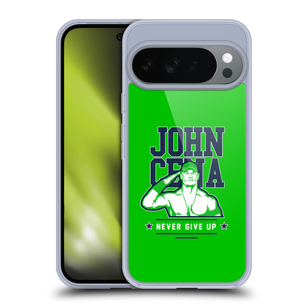 WWE Superstars 8 John Cena Never Give Up 2 Soft Gel Case for Google Pixel 10