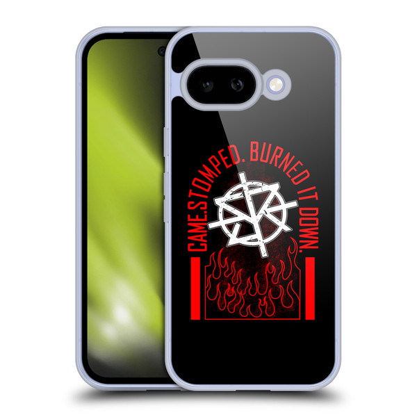 WWE Superstars 8 Seth Rollins Burned It Down Soft Gel Case for Google Pixel 9A