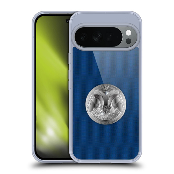 WWE Title Belts Smackdown Tag Team Champion Soft Gel Case for Google Pixel 10