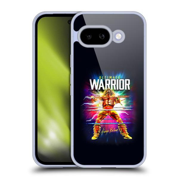 WWE Ultimate Warrior Retro Blast Soft Gel Case for Google Pixel 9A