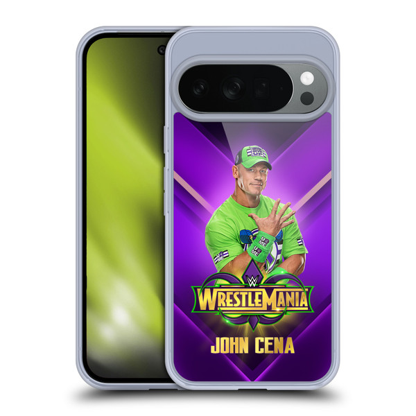 WWE Wrestlemania 34 Superstars John Cena Soft Gel Case for Google Pixel 10