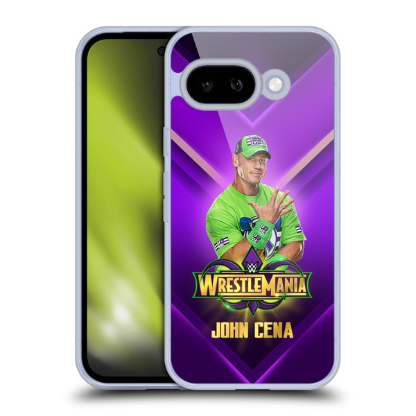 WWE Wrestlemania 34 Superstars John Cena Soft Gel Case for Google Pixel 9A
