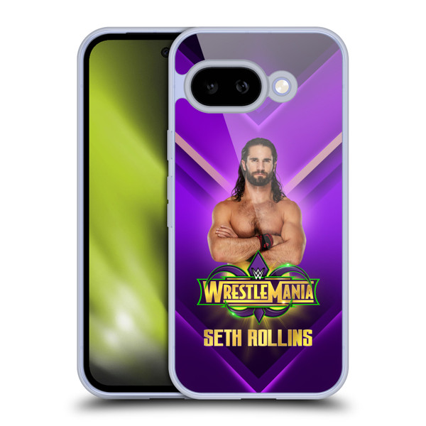 WWE Wrestlemania 34 Superstars Seth Rollins Soft Gel Case for Google Pixel 9A