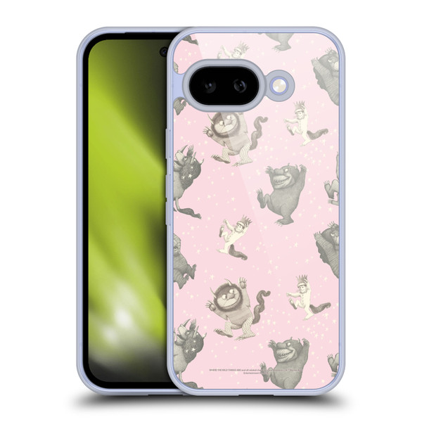 Where the Wild Things Are Literary Graphics Pink Pattern Soft Gel Case for Google Pixel 9A