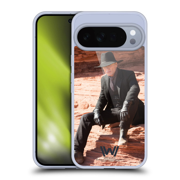 Westworld Characters Man In Black Soft Gel Case for Google Pixel 10 Pro XL
