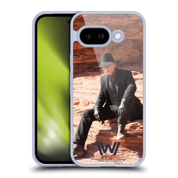 Westworld Characters Man In Black Soft Gel Case for Google Pixel 9A