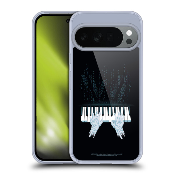 Westworld Graphics Piano Soft Gel Case for Google Pixel 10