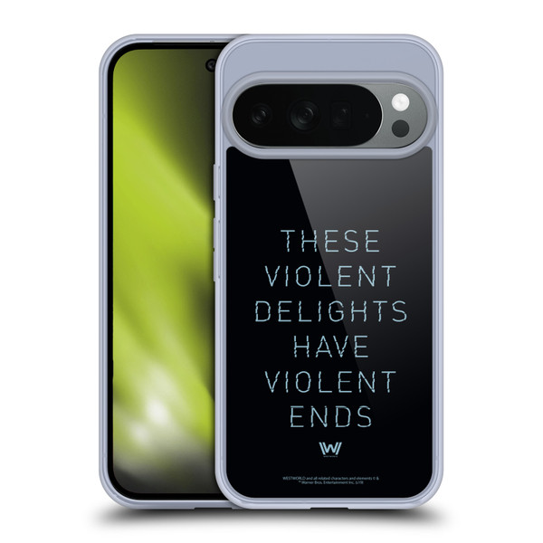 Westworld Graphics Violent Delights Soft Gel Case for Google Pixel 10