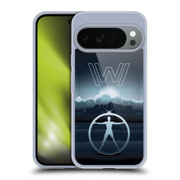 Westworld Graphics The Vitruvian Man Soft Gel Case for Google Pixel 10