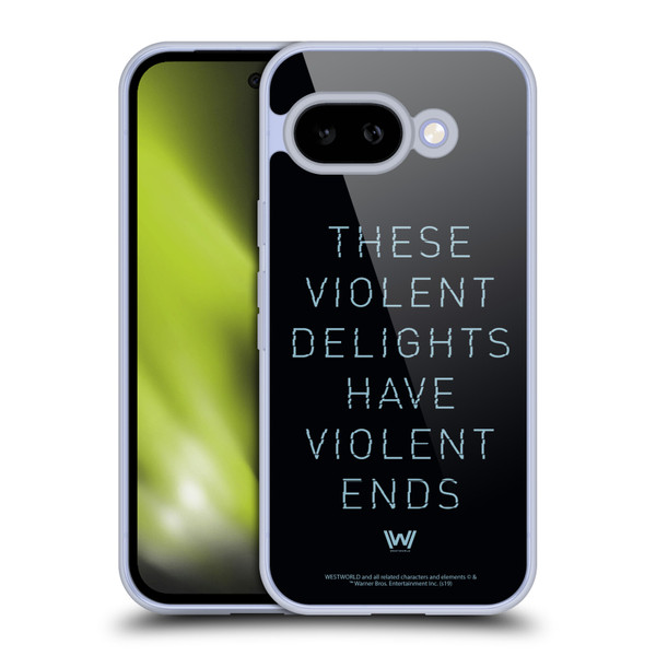 Westworld Graphics Violent Delights Soft Gel Case for Google Pixel 9A