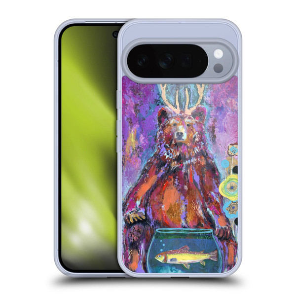 Wyanne Animals Bear with Antlers Soft Gel Case for Google Pixel 10 Pro XL