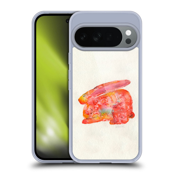 Wyanne Animals 2 Red Rabbit Soft Gel Case for Google Pixel 10