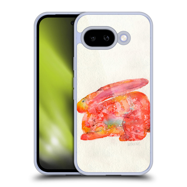 Wyanne Animals 2 Red Rabbit Soft Gel Case for Google Pixel 9A