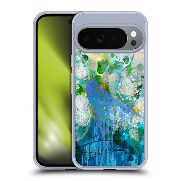 Wyanne Birds Bluebird Reflections Soft Gel Case for Google Pixel 10