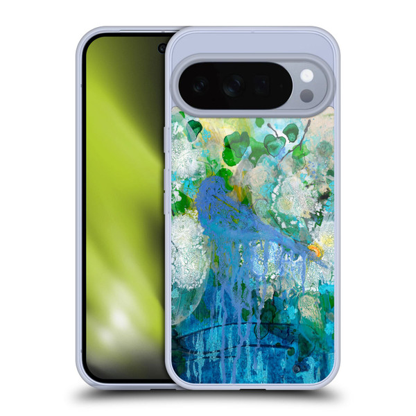 Wyanne Birds Bluebird Reflections Soft Gel Case for Google Pixel 10 Pro XL