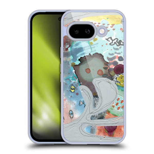 Wyanne Cat Abstract Kitty Soft Gel Case for Google Pixel 9A