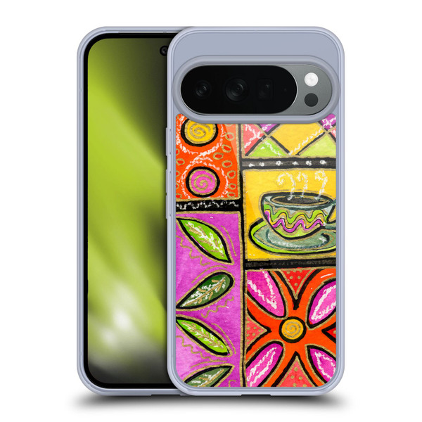 Wyanne Nature Happy Coffee & Flowers Soft Gel Case for Google Pixel 10