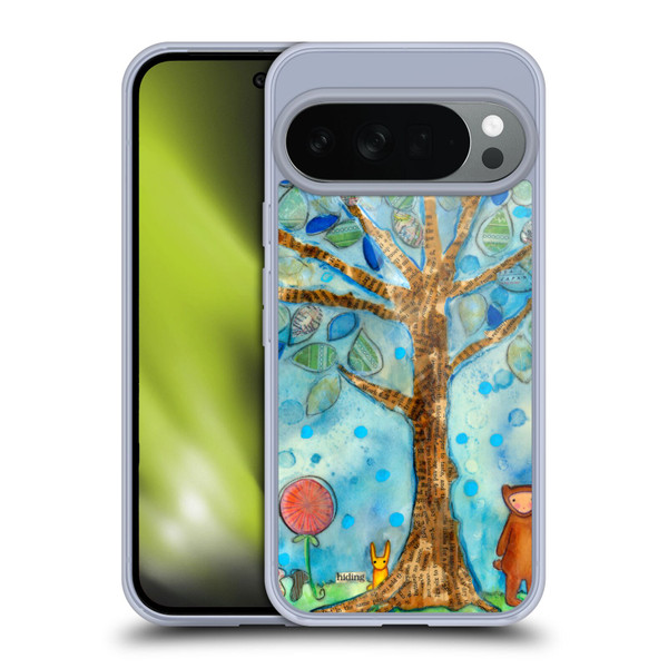 Wyanne Nature 2 Painting and Collage Soft Gel Case for Google Pixel 10