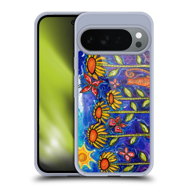Wyanne Nature 2 Sundown Sunflowers Soft Gel Case for Google Pixel 10