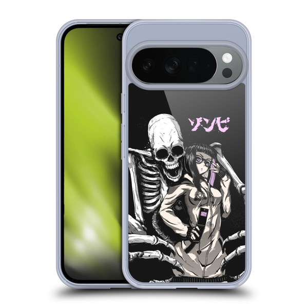Zombie Makeout Club Art Stop Drop Selfie Soft Gel Case for Google Pixel 10