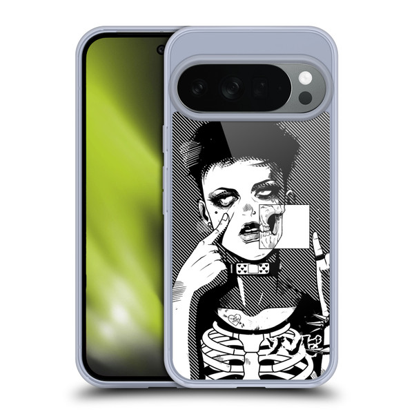 Zombie Makeout Club Graphics Dark Makeup Soft Gel Case for Google Pixel 10