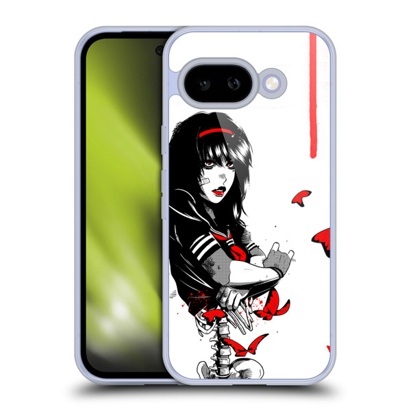 Zombie Makeout Club Graphics Butterflies Soft Gel Case for Google Pixel 9A
