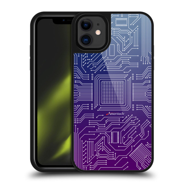 Ameritech Graphics Circuit Board Gel Armour Case For Apple iPhone 11